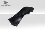 1997-2001 Honda Prelude Duraflex Type M Rear Add Ons Spat Bumper Extensions - 2 Piece