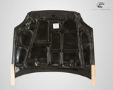 1999-2000 Honda Civic Carbon Creations Dritech OEM Look Hood - 1 Piece