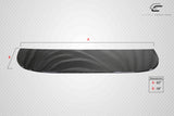 Universal Carbon Creations Middle Splitter Front Lip Under Spoiler Air Dam - 1 Piece