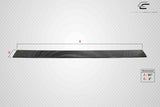 Universal Carbon Creations Side Skirt Splitters - 2 Piece