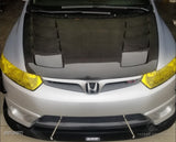 2006-2011 Honda Civic 2DR Carbon Creations Circuit Hood - 1 Piece