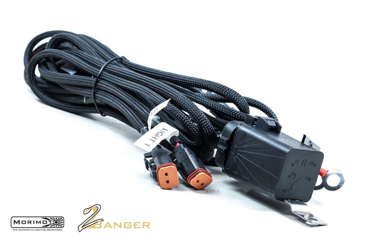 Morimoto 2Banger Ditch Light Kit: 10-13 4Runner