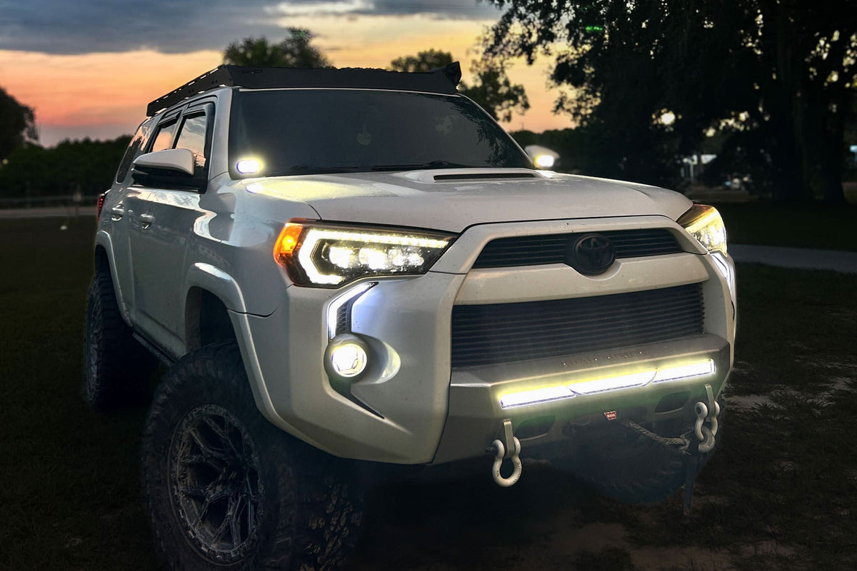 Morimoto 2Banger Ditch Light Kit: 14-24 4Runner