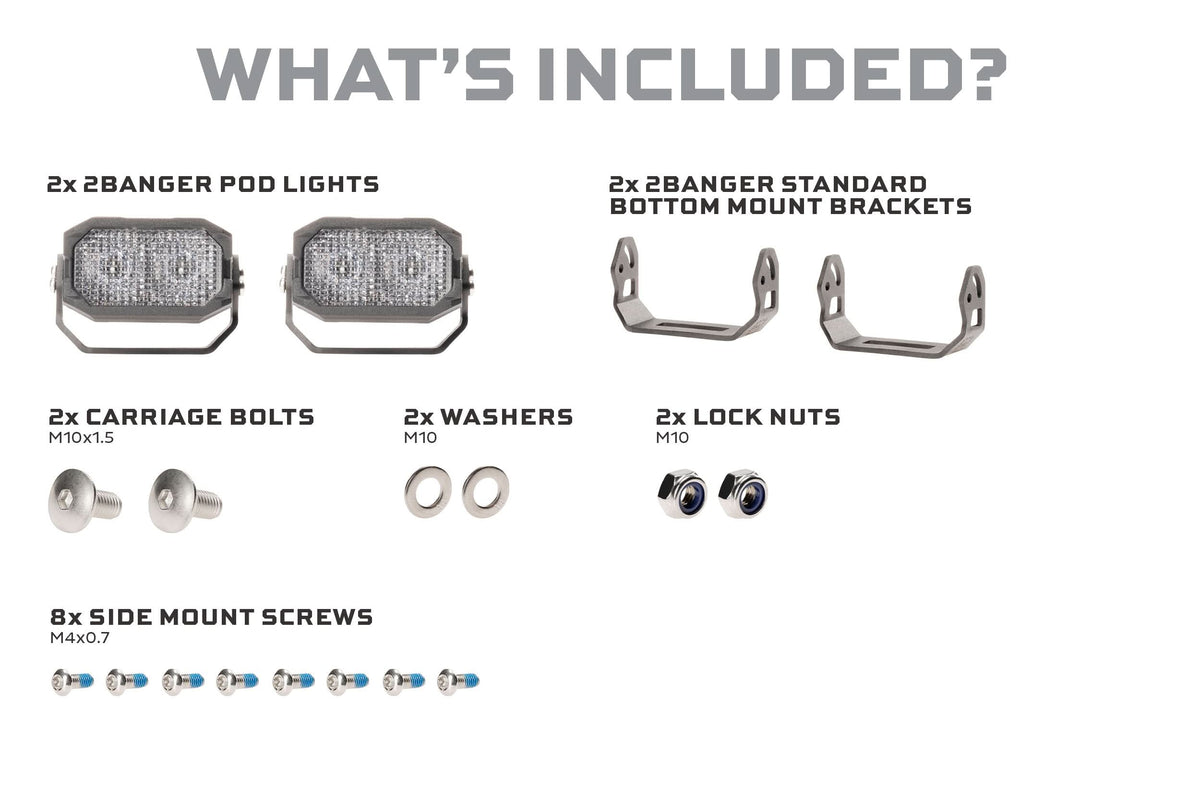 Morimoto 2Banger NCS LED Pods