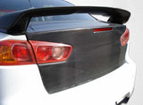 2008-2017 Mitsubishi Lancer / Lancer Evolution 10 Carbon Creations OEM Look Trunk - 1 Piece
