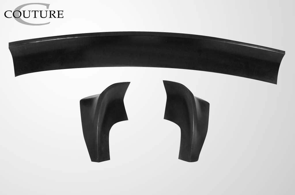2005-2009 Ford Mustang Couture Polyurethane CVX Wing Trunk Lid Spoiler - 3 Piece