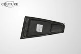 2005-2009 Ford Mustang Couture Polyurethane CVX Window Scoop Louvers - 2 Piece