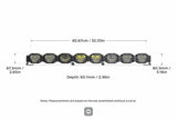 8-Pod 32.5" 4Banger Bar