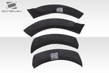 2003-2006 Porsche Cayenne Duraflex G-Sport Wide Body Rear Fender Flares - 6 Piece