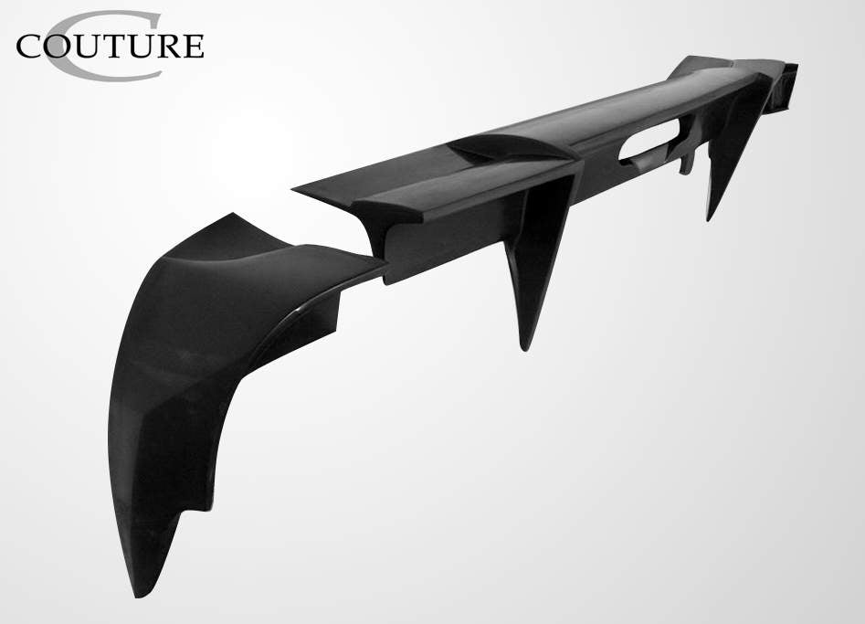 2005-2009 Ford Mustang Couture Polyurethane Demon Wing Trunk Lid Spoiler - 3 Piece