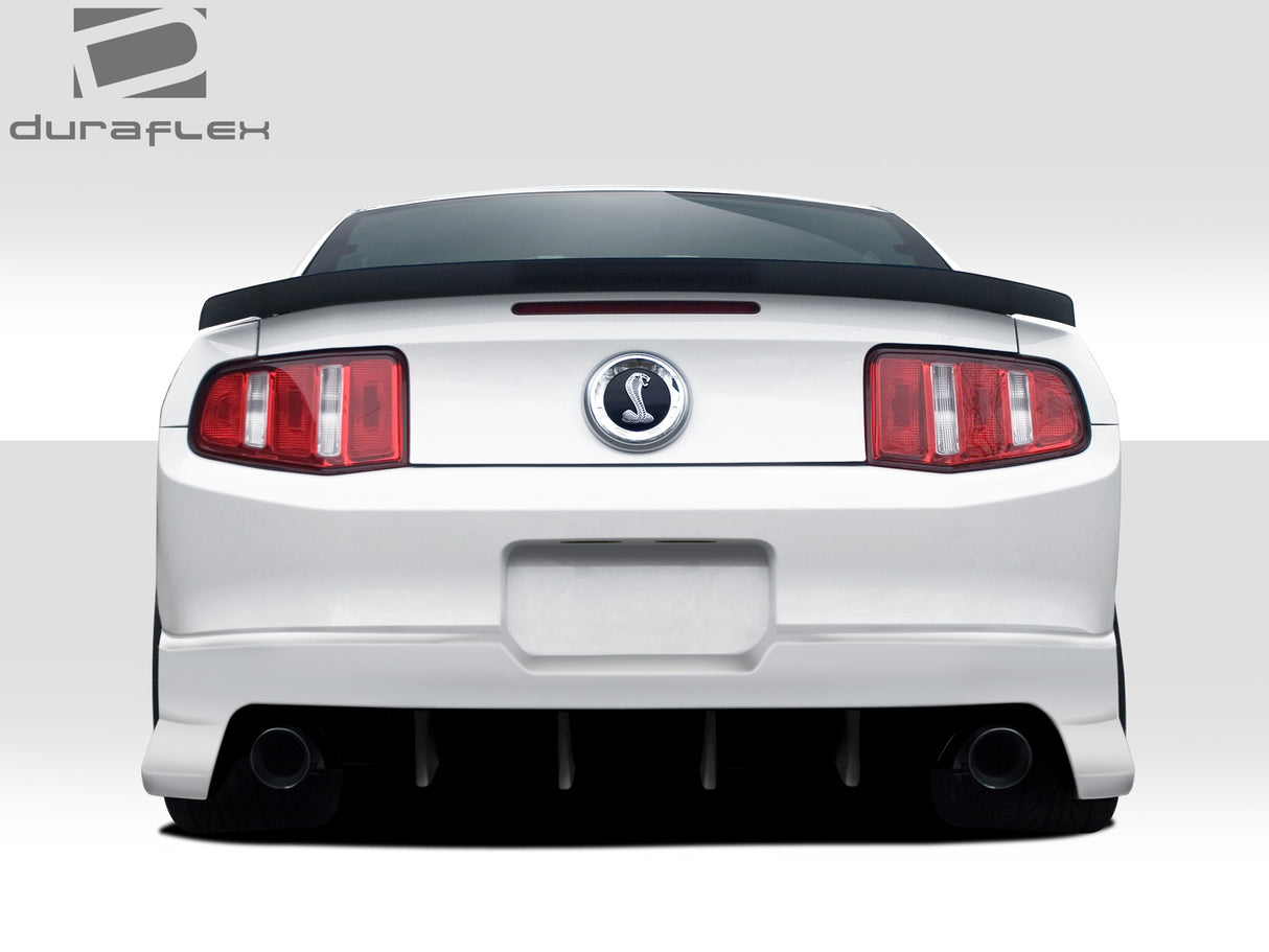2010-2012 Ford Mustang Duraflex Circuit Rear Bumper Cover - 1 Piece