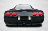 1997-2004 Chevrolet Corvette C5 Carbon Creations S-Design Wing Trunk Lid Spoiler - 1 Piece