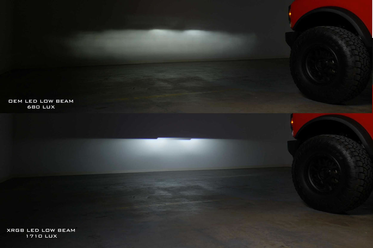 XRGB LED Headlights: 2021+ Ford Bronco (Set)