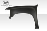 2007-2013 Chevrolet Silverado Duraflex 4.5" Off Road Bulge Front Fenders - 2 Piece