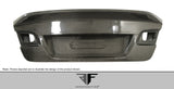 2007-2013 BMW 3 Series E92 2dr Carbon AF-1 Trunk Lid ( CFP ) - 1 Piece