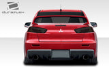 2008-2017 Mitsubishi Lancer Duraflex Evo X Look Rear Bumper Cover - 1 Piece