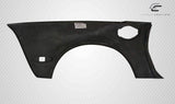 1997-2004 Chevrolet Corvette C5 2dr Carbon Creations ZR Edition Rear Fenders - 2 Piece