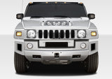 2003-2009 Hummer H2 Duraflex BR-N Front Add Ons Spat Bumper Extensions - 2 Piece