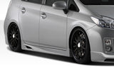 2010-2015 Toyota Prius Duraflex K-1 Side Skirts Rocker Panels - 2 Piece