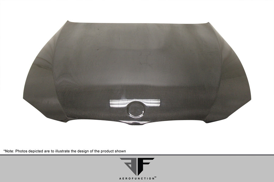 2007-2010 BMW 3 Series E92 2dr E93 Convertible Carbon AF-2 Hood ( CFP ) - 1 Piece