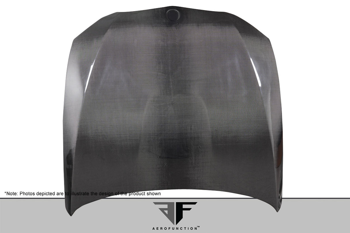2007-2010 BMW 3 Series E92 2dr E93 Convertible Carbon AF-2 Hood ( CFP ) - 1 Piece