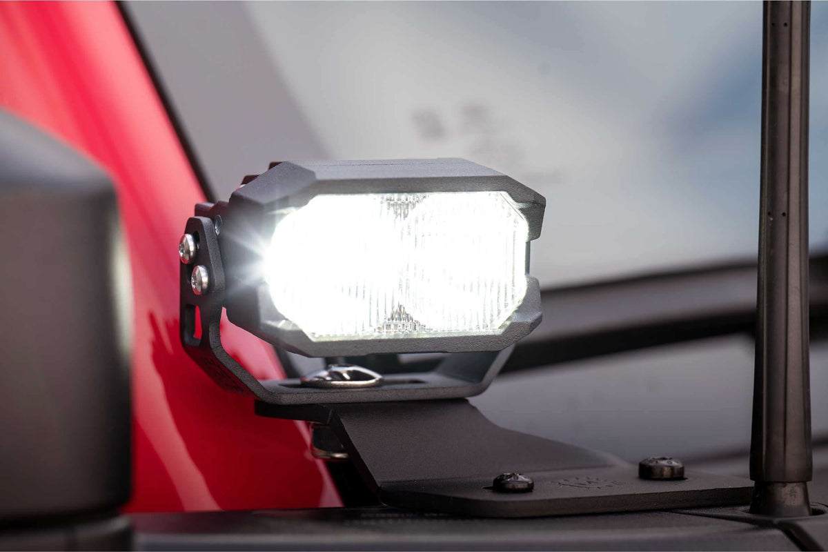 Morimoto 2Banger Ditch Light Kit: 21+ F150