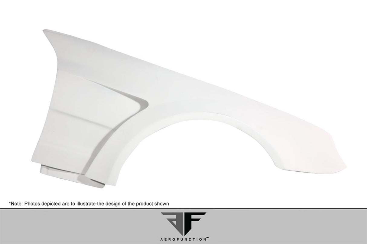 2003-2008 Mercedes SL Class R230 AF-Signature 1 Series Wide Body Conversion Front Fenders ( GFK ) - 2 Piece