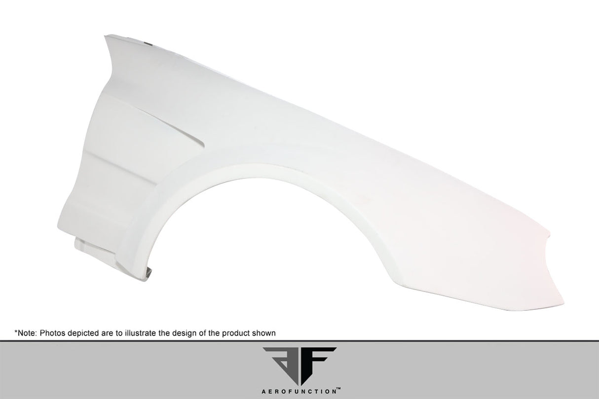 2003-2008 Mercedes SL Class R230 AF-Signature 1 Series Wide Body Conversion Front Fenders ( GFK ) - 2 Piece