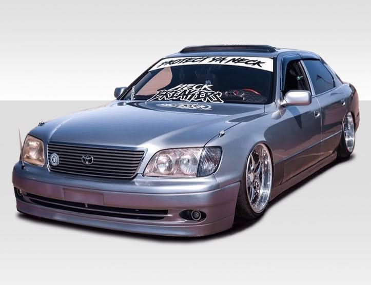 1998-2000 Lexus LS400 VIP Look Front Bumper - FRP – K2 Industries
