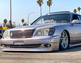 1998-2000 Lexus LS Series LS400 Duraflex VIP Design Front Bumper Cover - 1 Piece