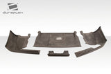 2006-2009 Land Rover Range Rover Sport Duraflex AR-D Rear Add Ons Spat Bumper Extensions - 2 Piece