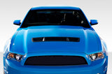 2010-2014 Ford GT500 / 2013-2014 Ford Mustang Duraflex GT500 Look Conversion Hood - 1 Piece