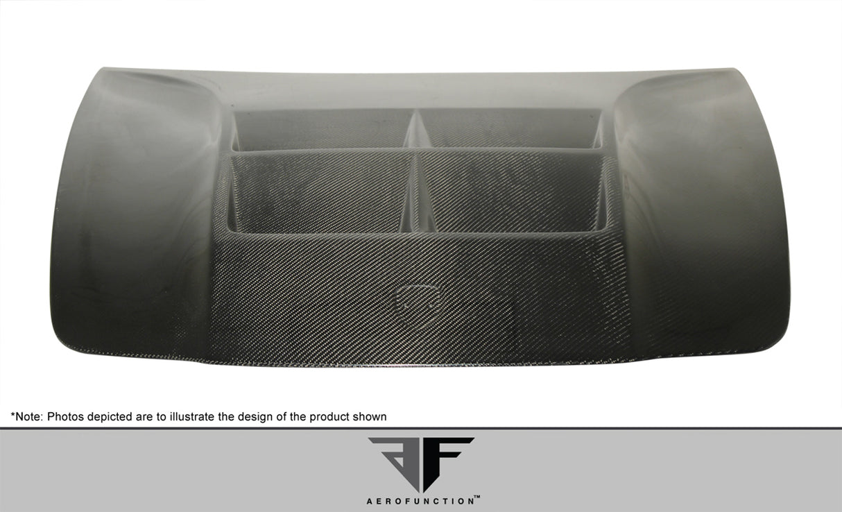 2010-2015 Porsche Panamera Carbon AF-1 Hood ( CFP ) - 1 Piece