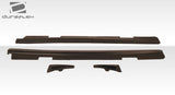 2005-2013 Chevrolet Corvette C6 Duraflex GT500 Side Skirt Splitters - 2 Piece