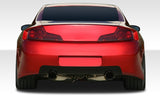 2003-2007 Infiniti G Coupe G35 Duraflex GT500 Wide Body Rear Bumper Cover - 1 Piece