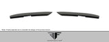 2011-2016 BMW 5 Series F10 4DR Carbon AF-3 Rear Add Ons Spat Extensions ( CFP ) - 2 Piece (S)