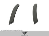 2011-2016 BMW 5 Series F10 4DR Carbon AF-3 Rear Add Ons Spat Extensions ( CFP ) - 2 Piece (S)