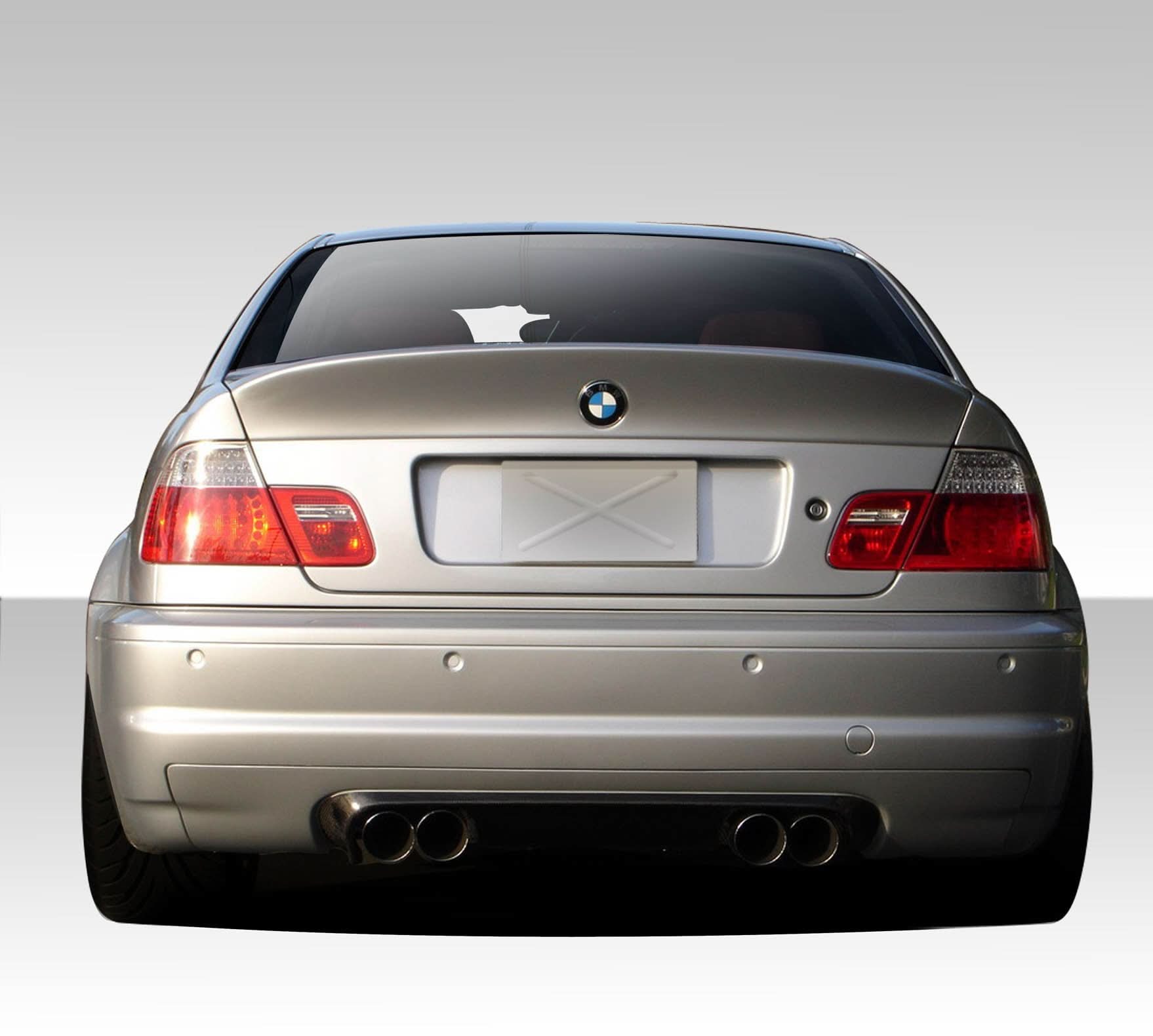 2000-2006 BMW M3 E46 CSL Look Trunk Spoiler - FRP – K2 Industries