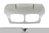 2008-2014 BMW X6 X6M E71 2007-2013 BMW X5 E70 AF-5 Hood ( GFK ) - 1 Piece