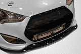 2012-2017 Hyundai Veloster Turbo Carbon Creations GT Racing Front Splitter - 1 Piece