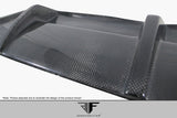 2007-2009 Mercedes CL63 W216 Black Series Carbon AF-1 Rear Diffuser ( CFP ) - 1 Piece