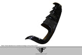 2010-2013 Mercedes E Class W212 AMG Sport Carbon AF-3 Rear Diffuser ( CFP ) - 1 Piece
