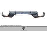 2006-2010 BMW M6 E63 E64 Convertible / 2DR Carbon AF-1 Rear Diffuser ( CFP ) - 1 Piece