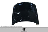 2006-2008 BMW 3 Series E90 4DR Carbon AF-1 Hood ( CFP ) - 1 Piece