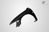 2003-2006 Mitsubishi Lancer Evolution 8 9 Carbon Creations OEM Look Vented Fenders - 2 Piece