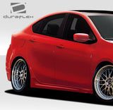 2013-2016 Dodge Dart Duraflex Racer Side Skirt Rocker Panels - 2 Piece