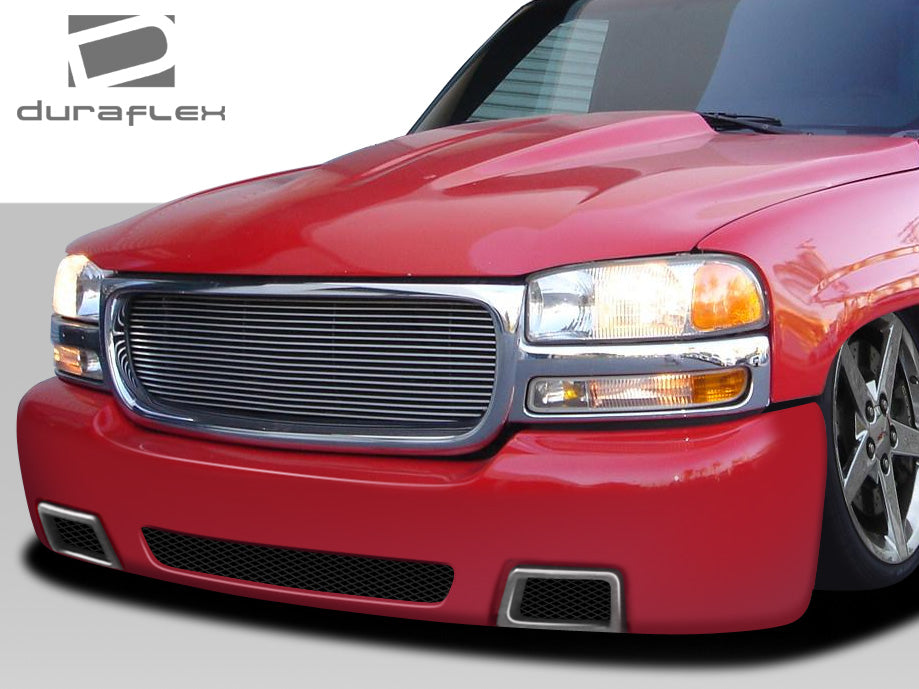 1999-2006 GMC Sierra 2000-2006 Yukon Duraflex SS Look Front Bumper Cover - 1 Piece