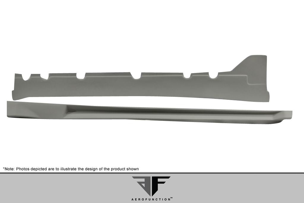 2004-2008 Lamborghini Gallardo AF-1 Wide Body Side Skirt Rocker Panels ( GFK ) - 2 Piece