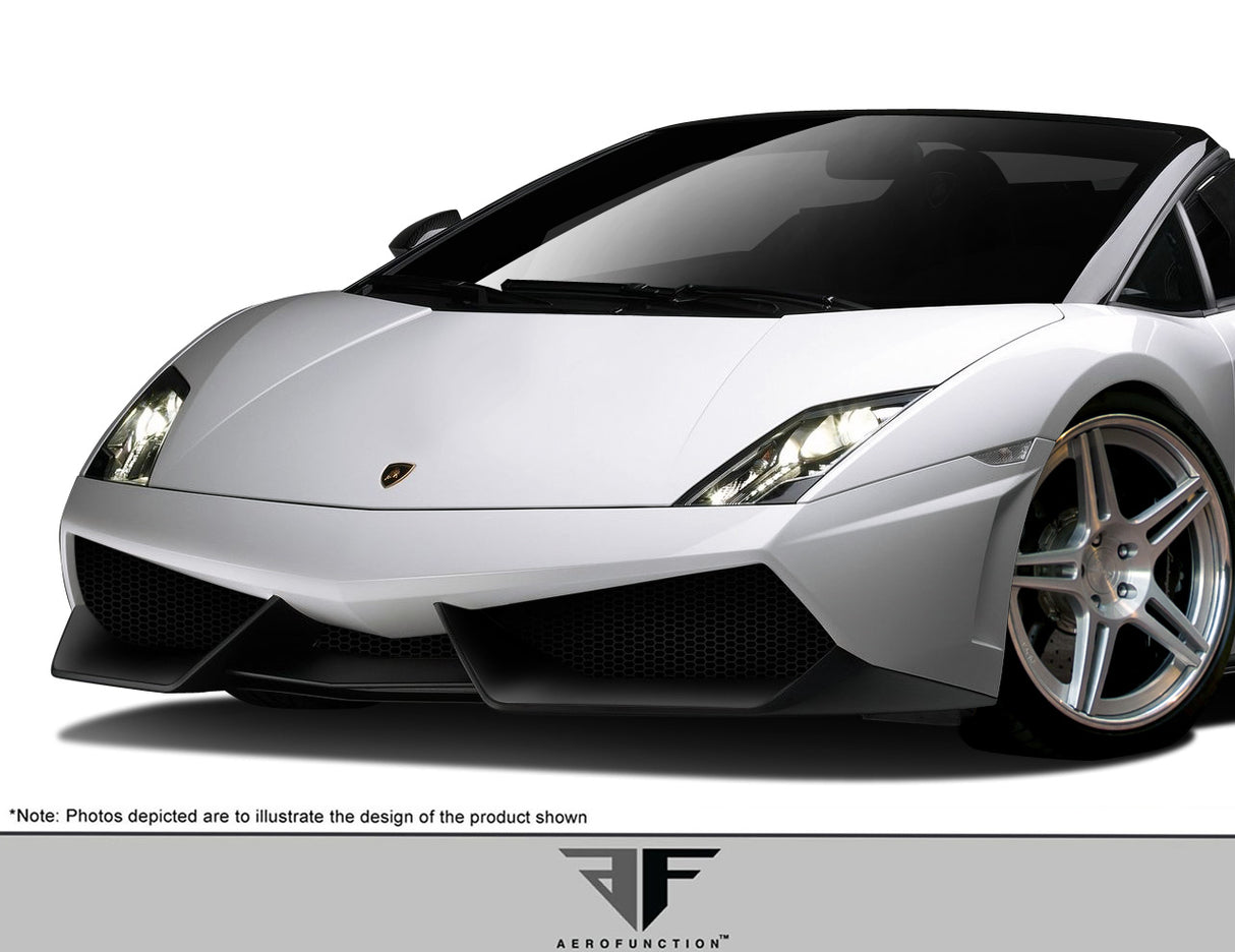 2009-2013 Lamborghini Gallardo AF-2 Front Bumper Cover ( GFK ) - 1 Piece