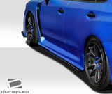 2015-2021 Subaru WRX Duraflex NBR Concept Side Splitters - 2 Piece